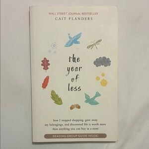 The Year of Less by Cait Flanders Book